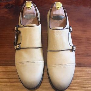Zara black tag monk dress shoes